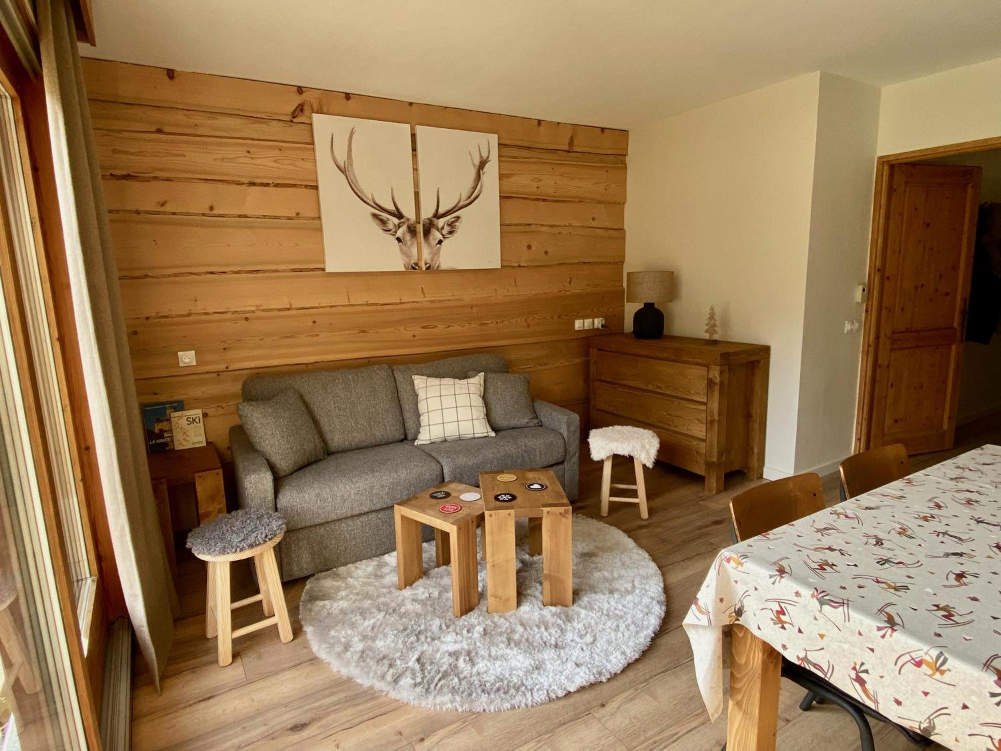Appartement Renove T2, Vue Montagne Samoëns Εξωτερικό φωτογραφία